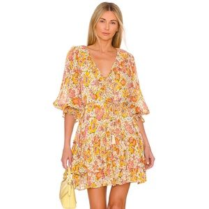 CLEOBELLA  Audrey Mini Dress in Lucia Floral Print
